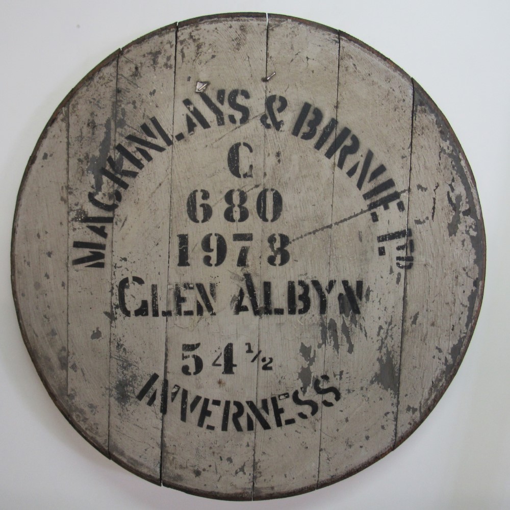 Glen Albyn Fassdeckel