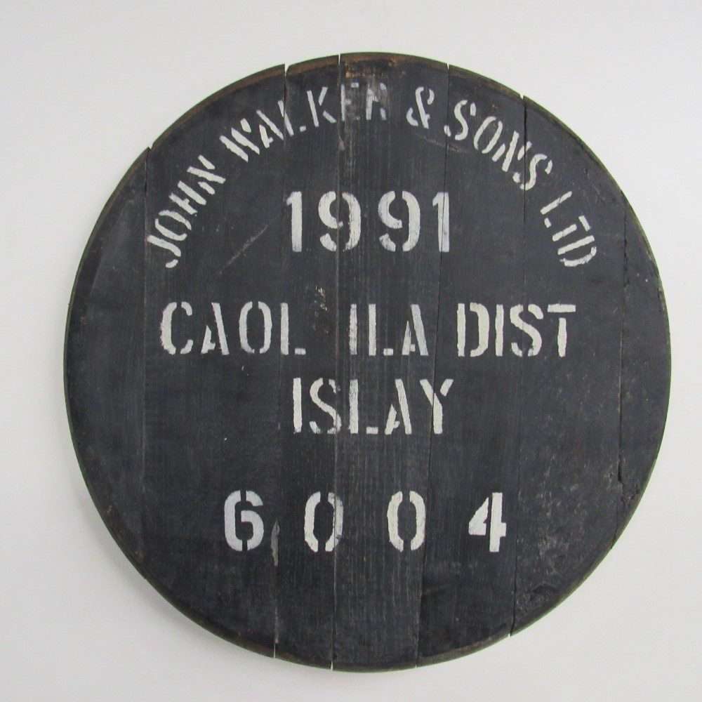 Caol Ila Fassdeckel
