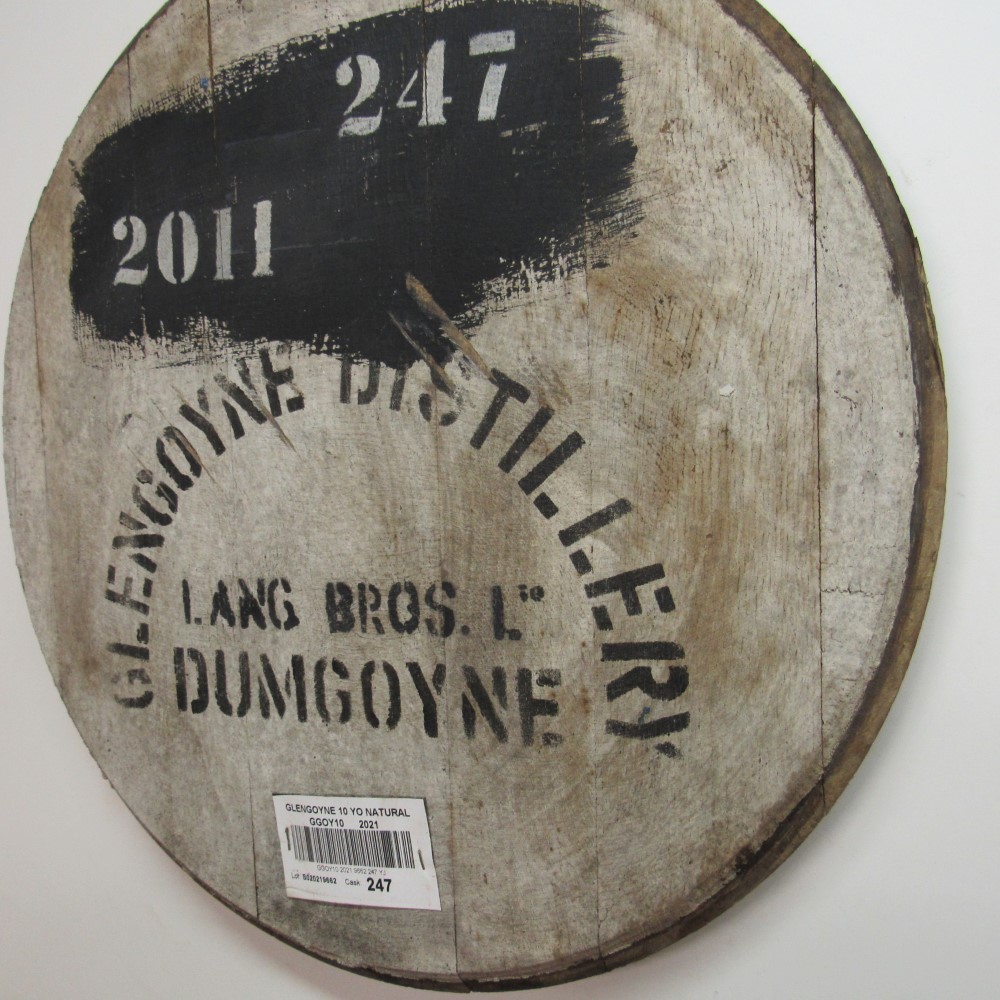 Glengoyne Fassdeckel