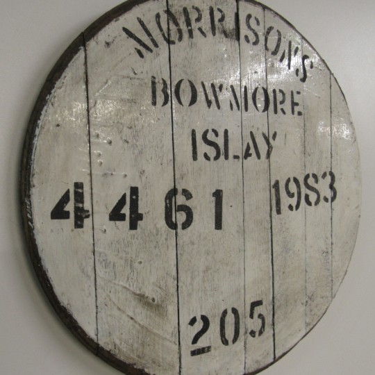 Bowmore Fassdeckel