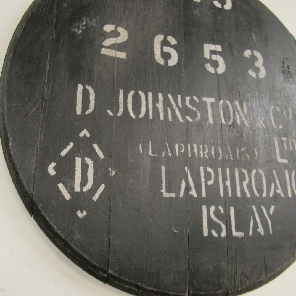Laphroaig Fassdeckel