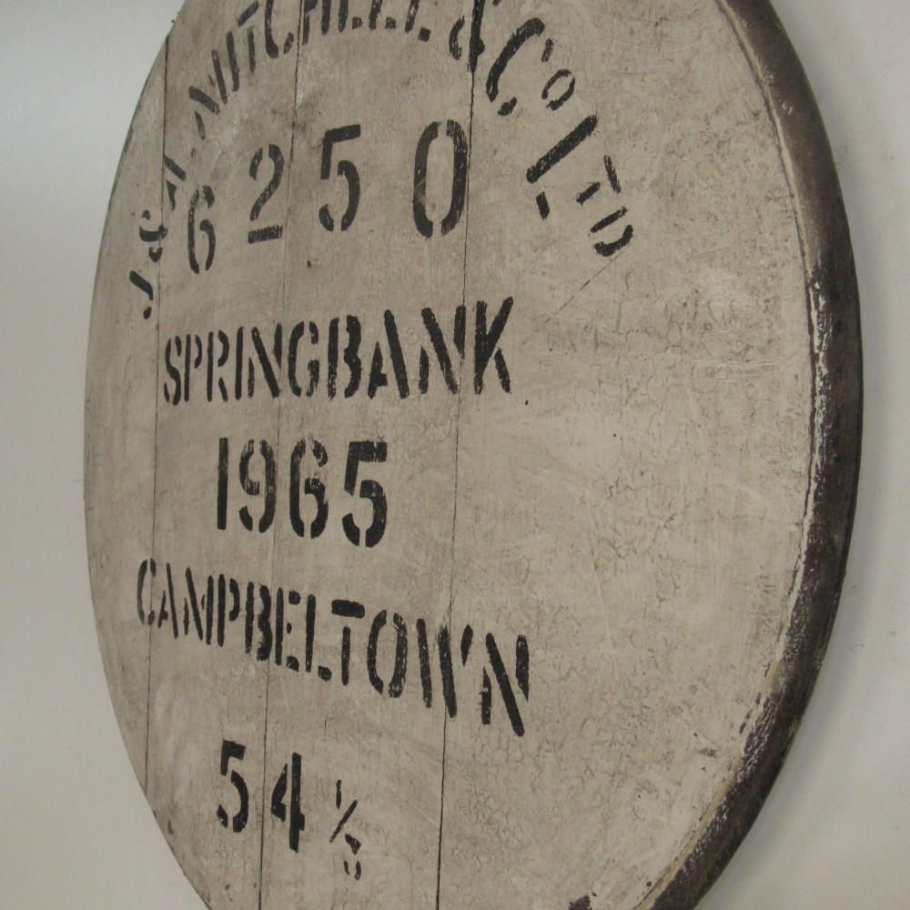 Springbank Fassdeckel