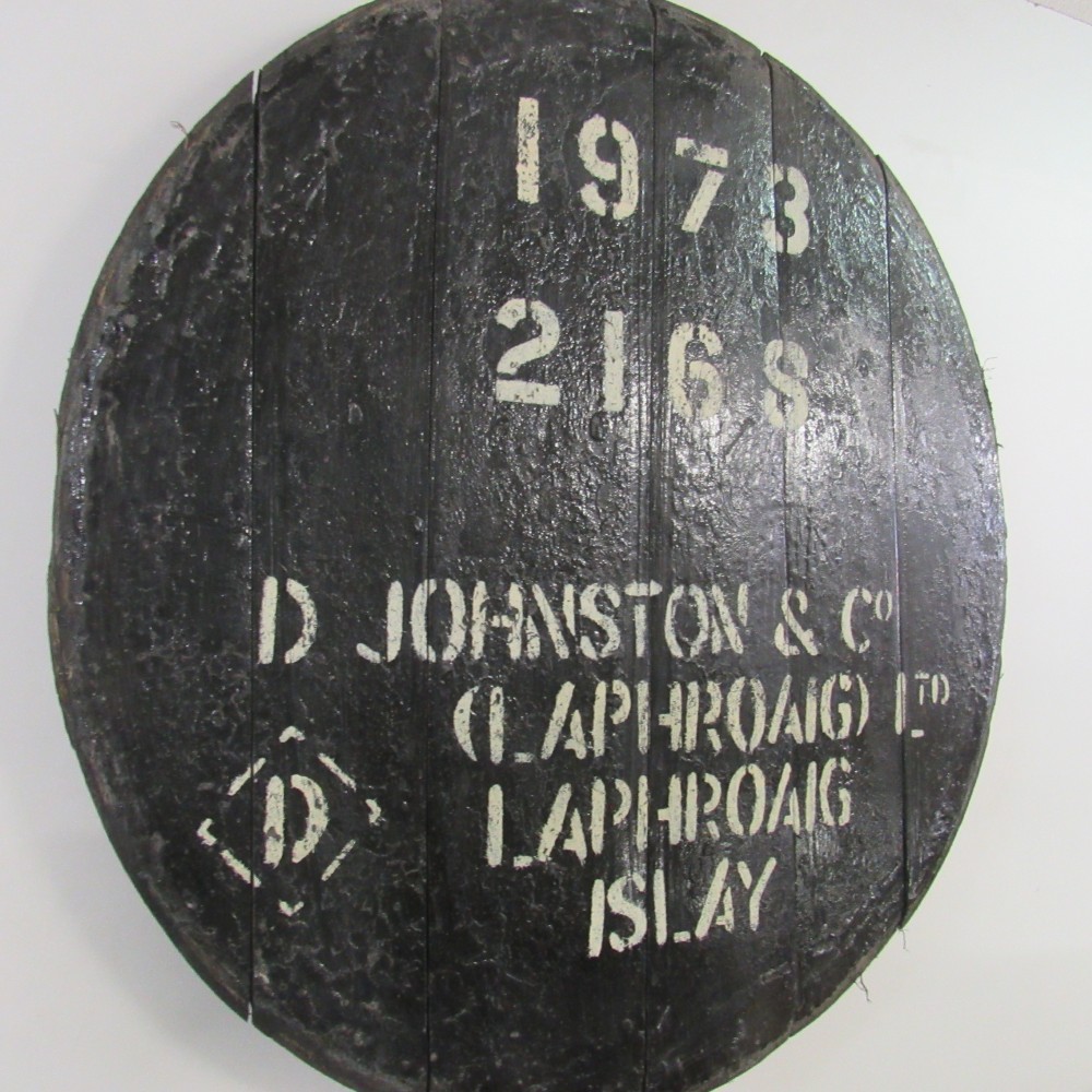 Laphroaig Fassdeckel