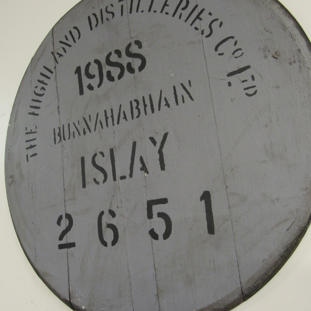 Bunnahabhain Fassdeckel