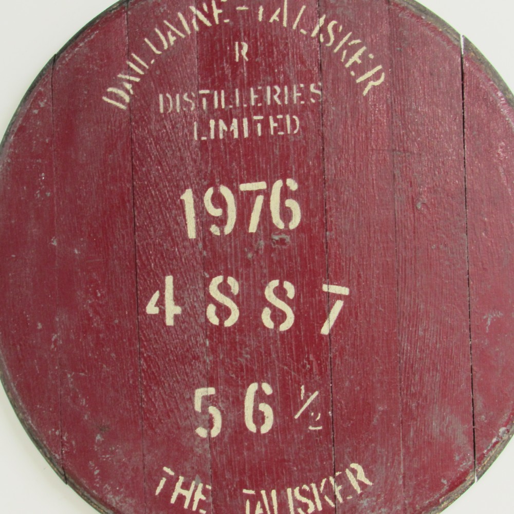 Talisker Fassdeckel