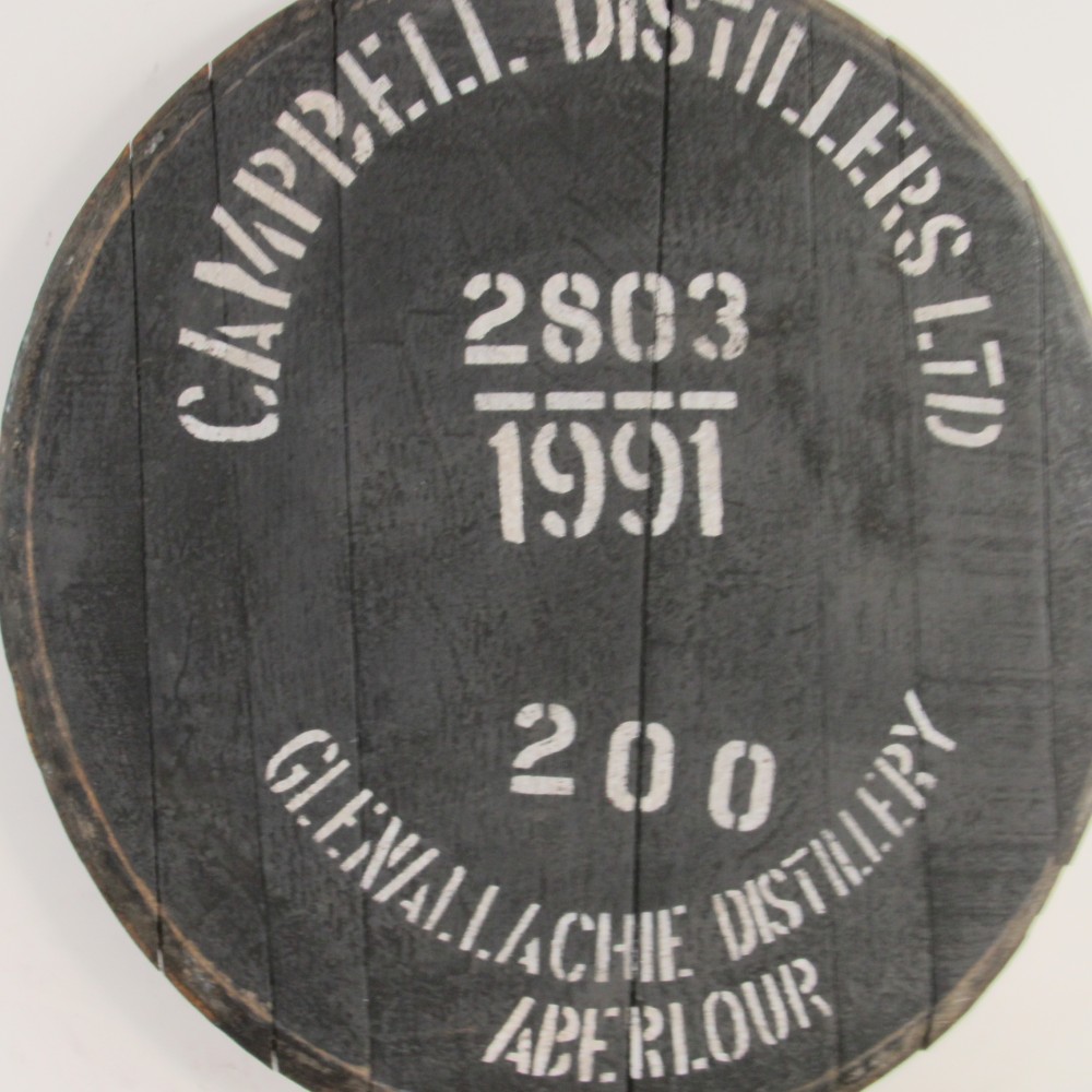 Glenallachie Fassdeckel
