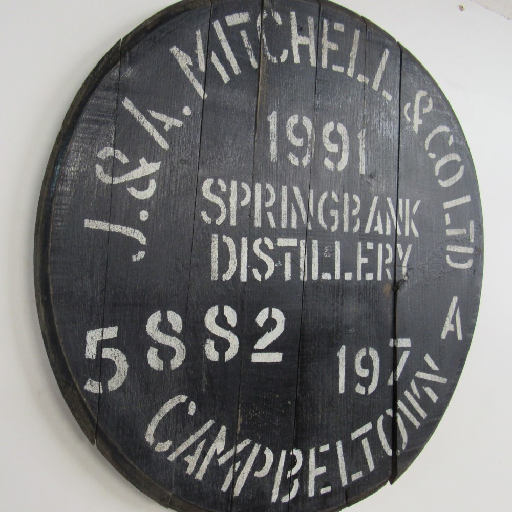 Springbank Fassdeckel