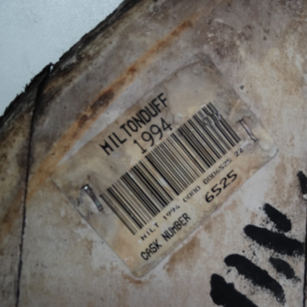 Miltonduff Fassdeckel