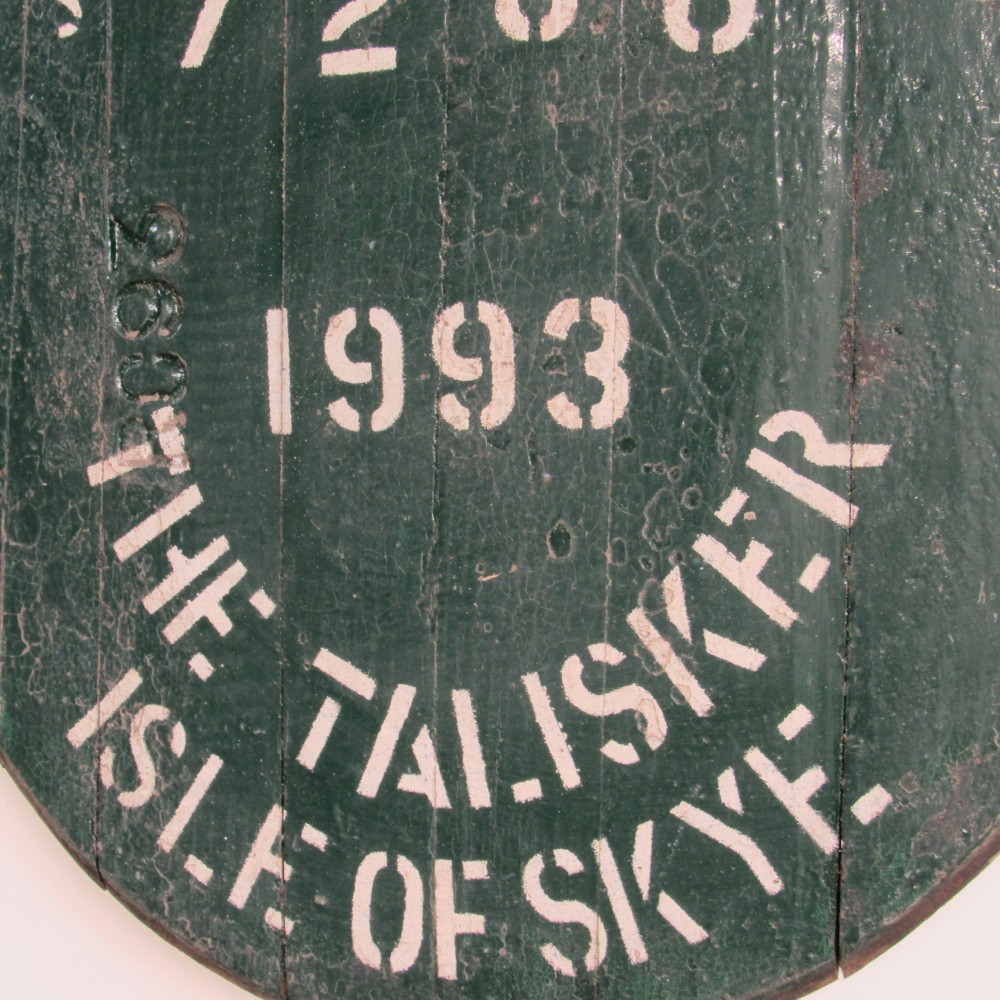 Talisker Fassdeckel