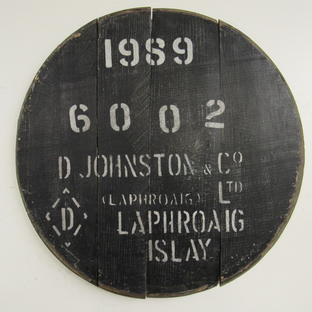 Laphroaig Fassdeckel