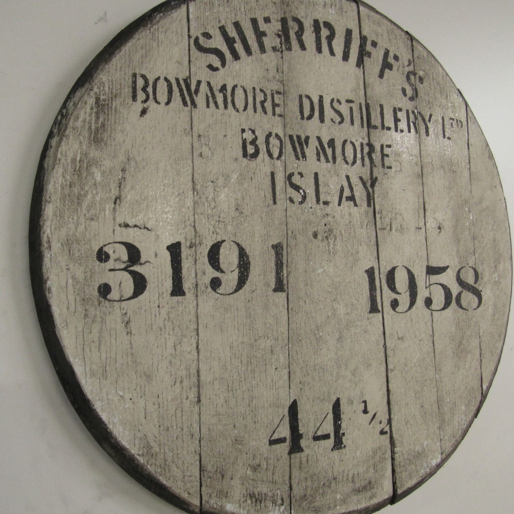 Bowmore Fassdeckel