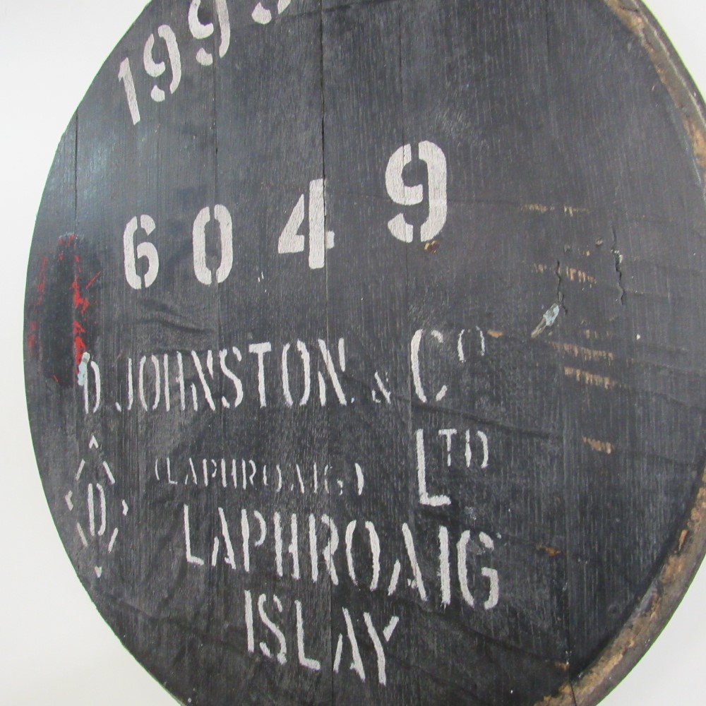 Laphroaig Fassdeckel
