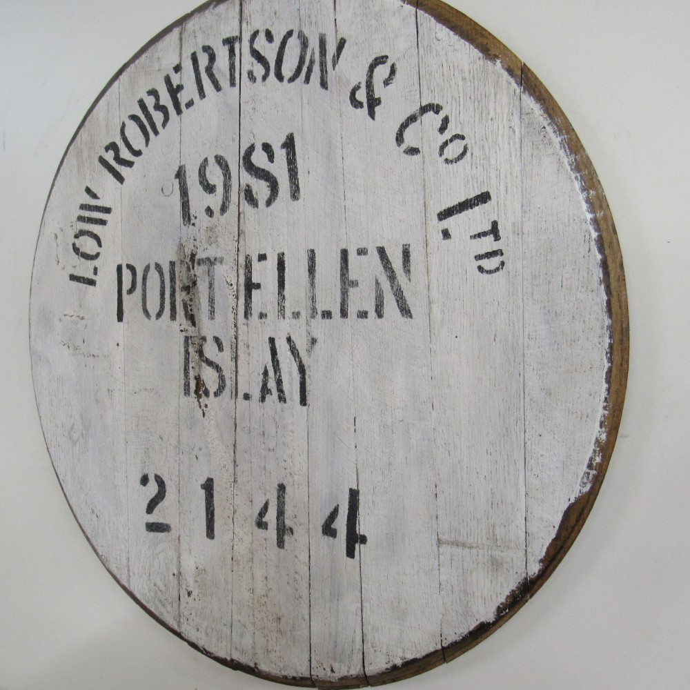 Port Ellen Fassdeckel