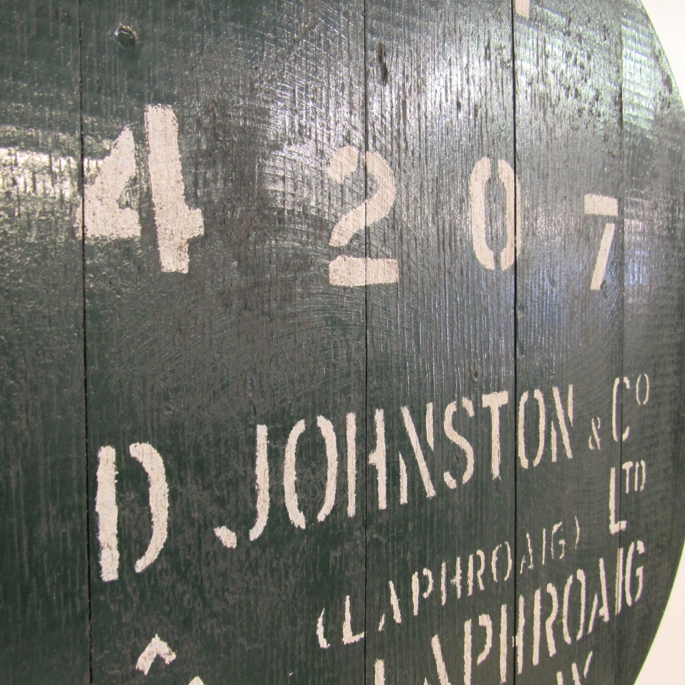 Laphroaig Fassdeckel