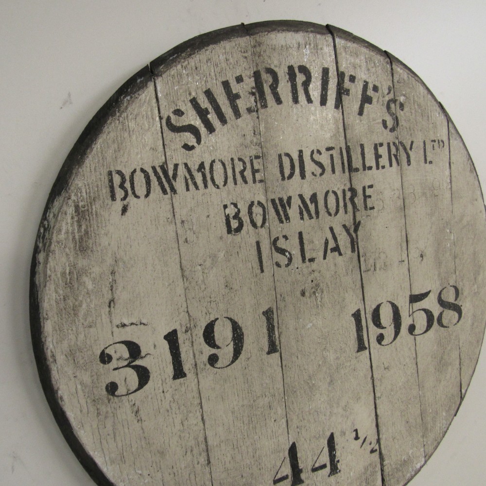 Bowmore Fassdeckel