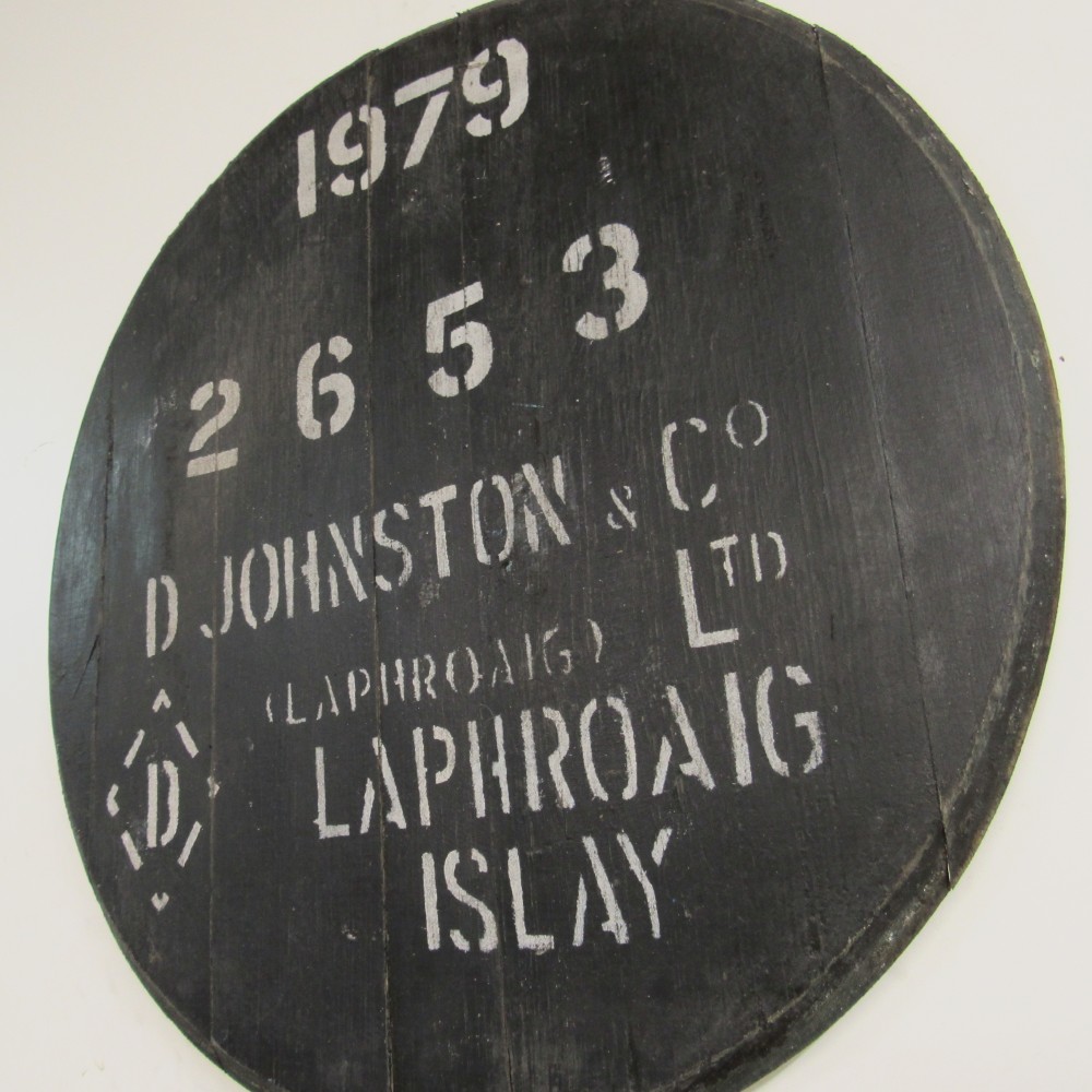 Laphroaig Fassdeckel
