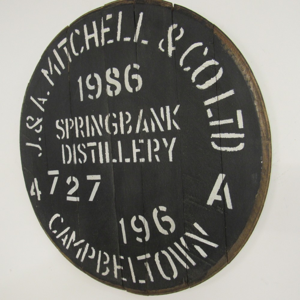 Springbank Fassdeckel