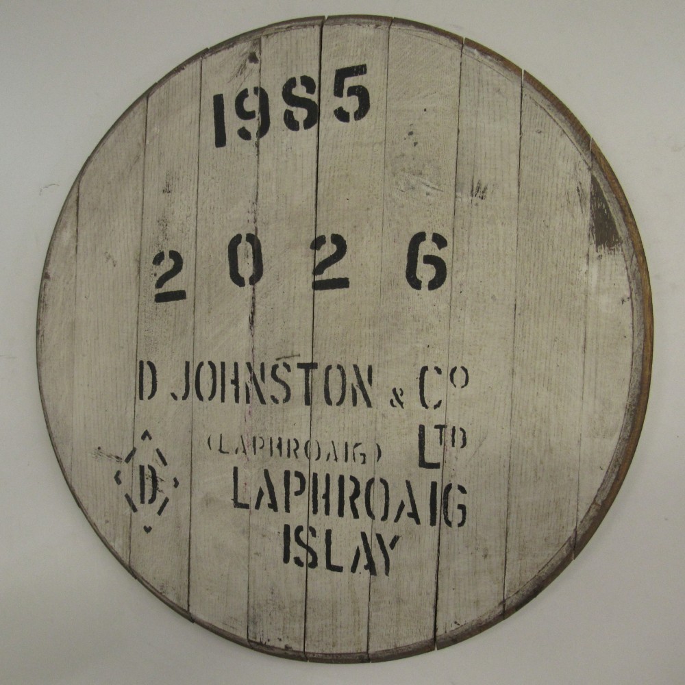 Laphroaig Fassdeckel
