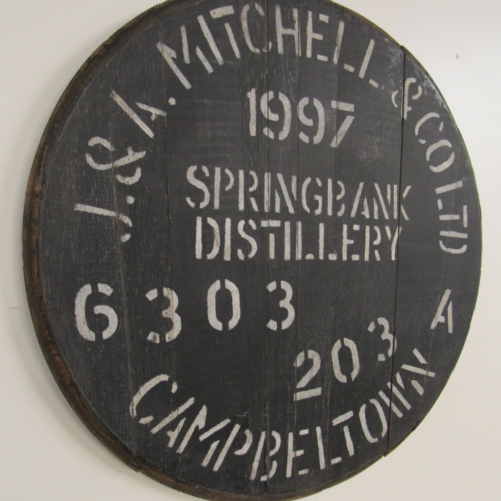 Springbank Fassdeckel