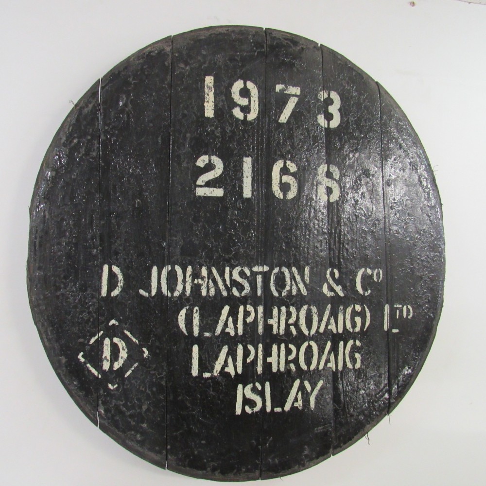Laphroaig Fassdeckel