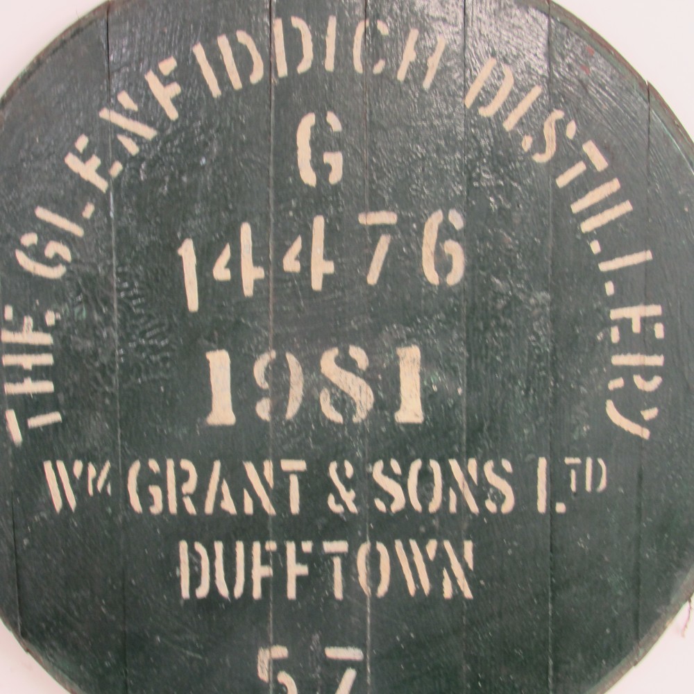 Glenfiddich Fassdeckel