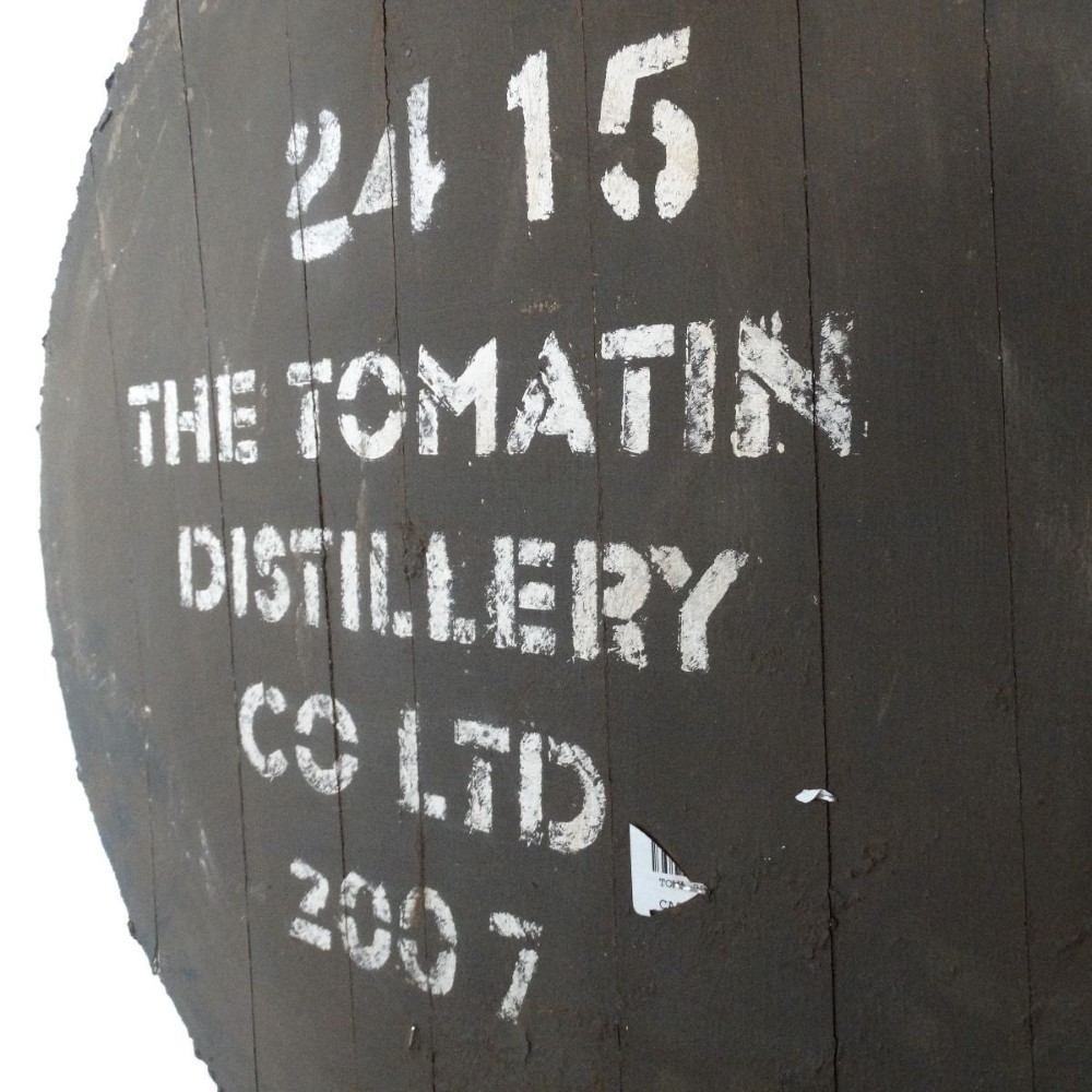 Tomatin Fassdeckel