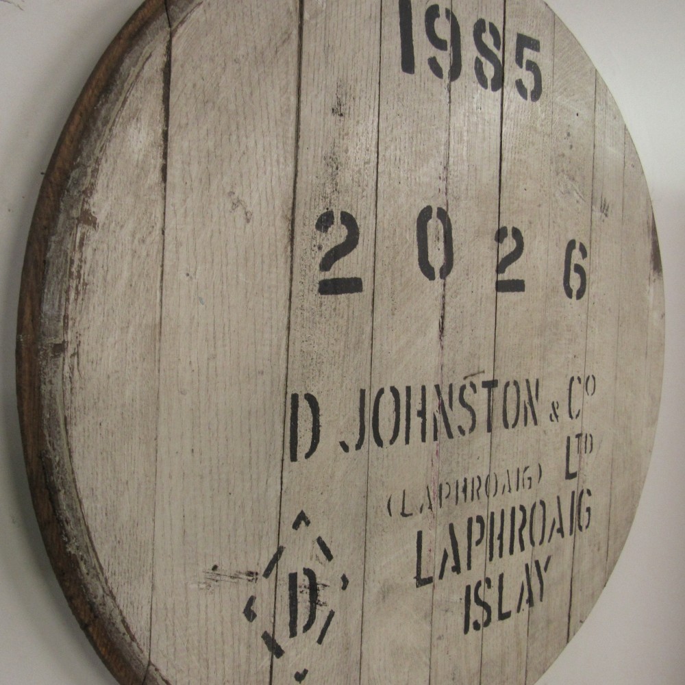 Laphroaig Fassdeckel