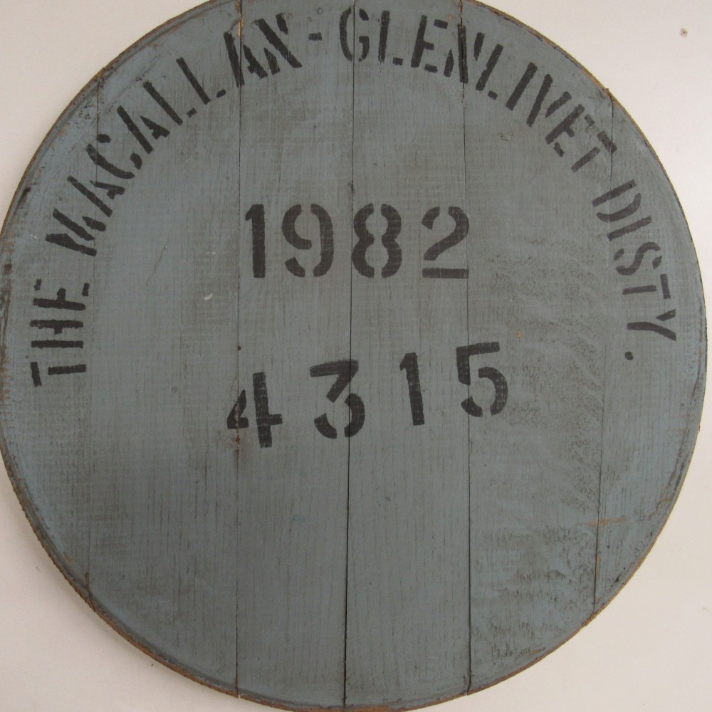 Macallan Fassdeckel