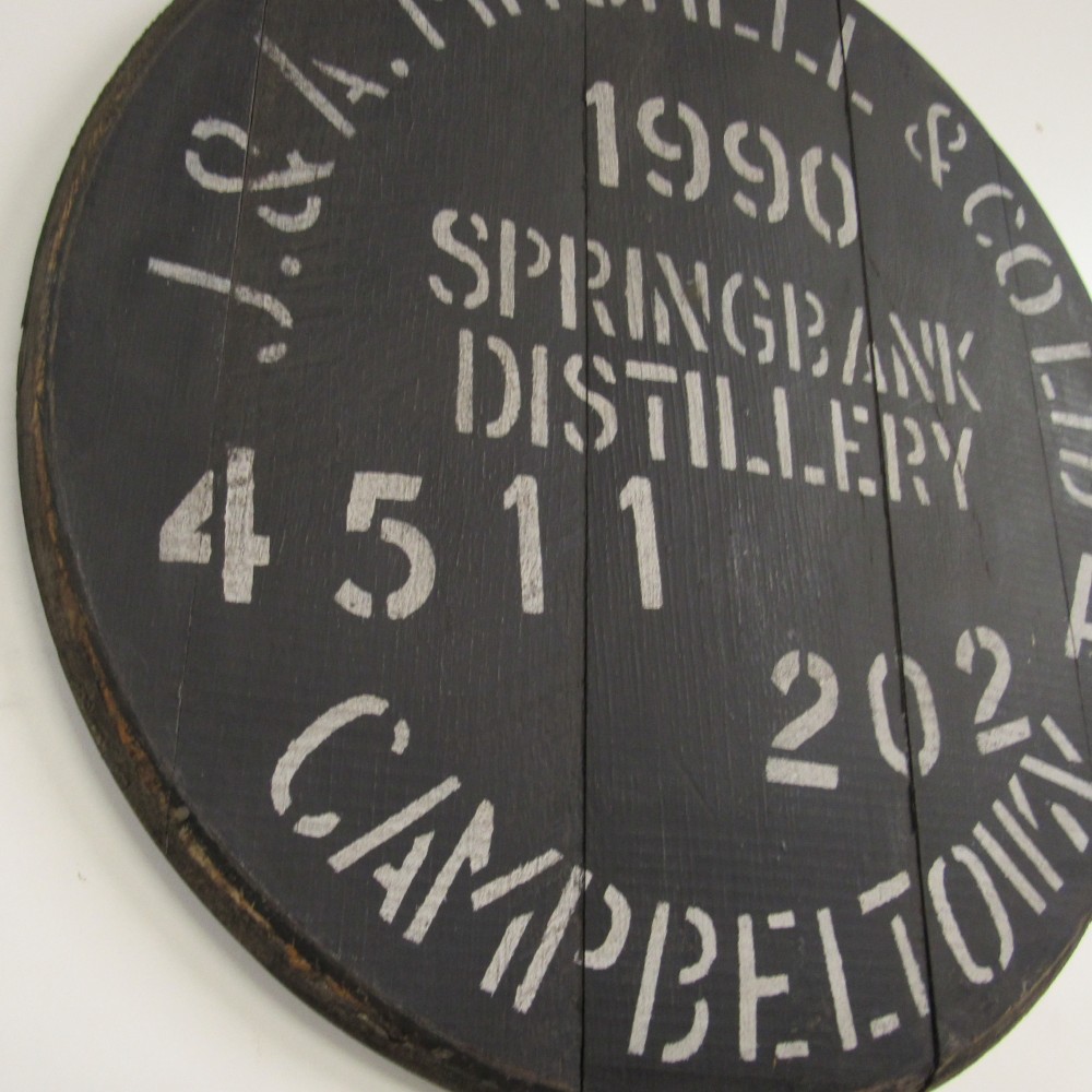 Springbank Fassdeckel
