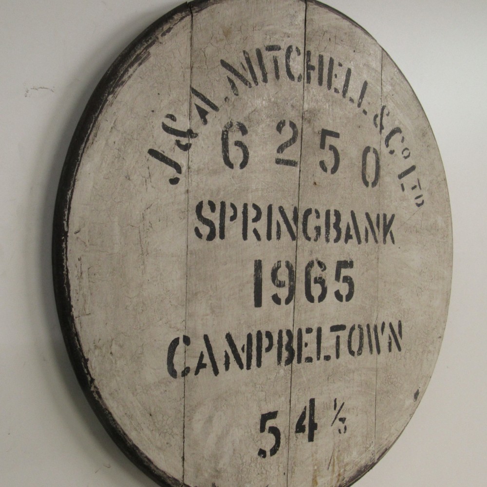 Springbank Fassdeckel