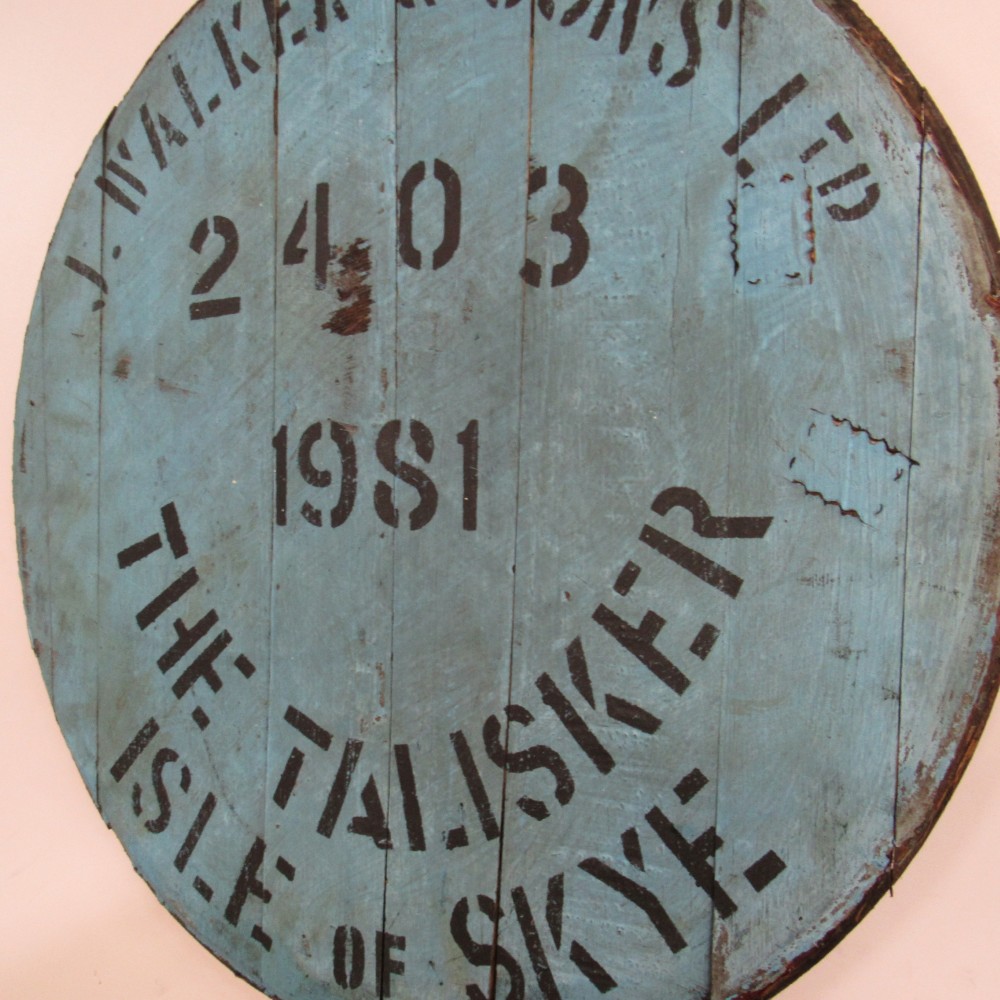 Talisker Fassdeckel