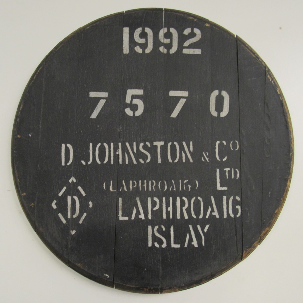 Laphroaig Fassdeckel