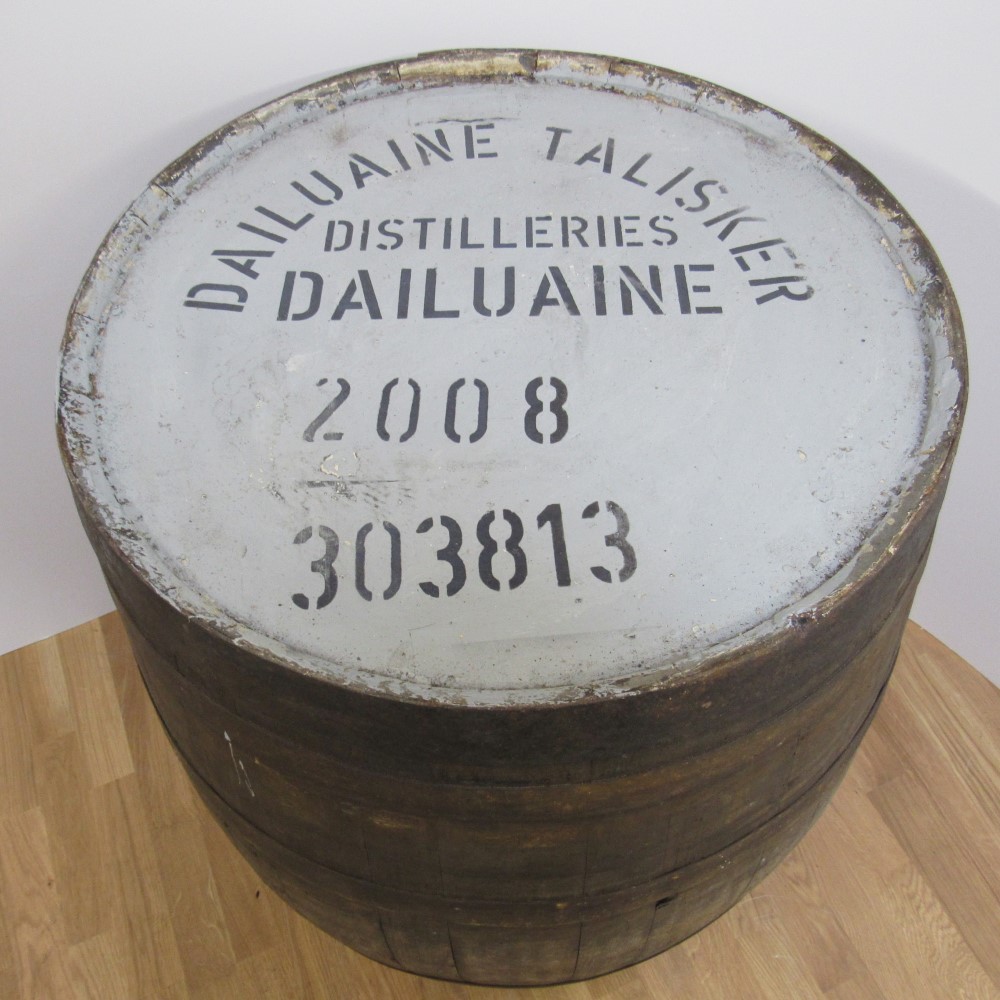 Whiskyfass Dailuaine mit Gratisflasche