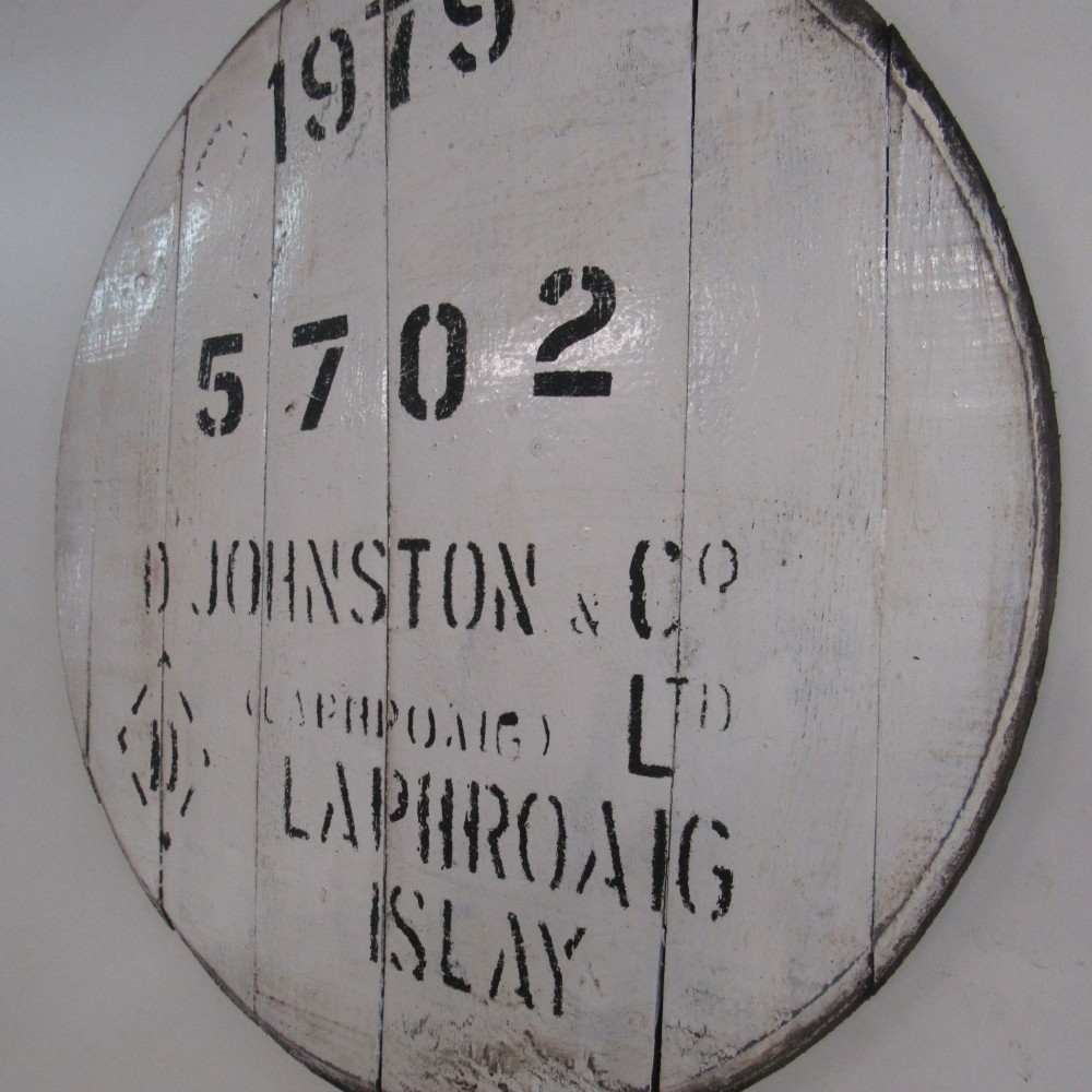 Laphroaig Fassdeckel
