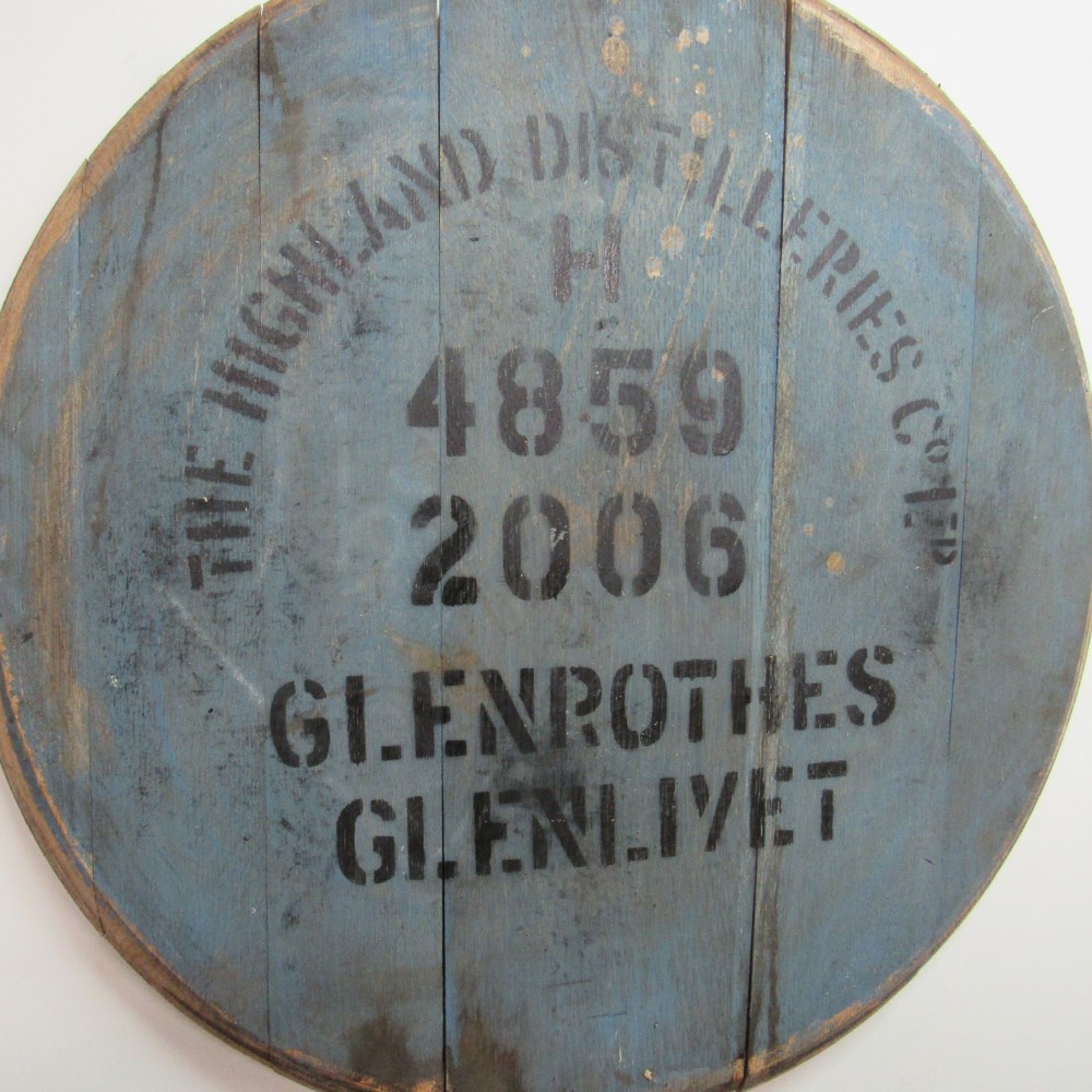 Glenrothes Fassdeckel