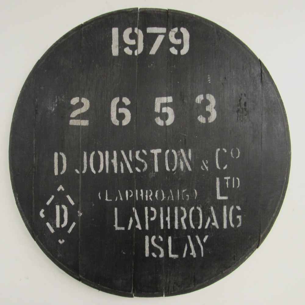 Laphroaig Fassdeckel