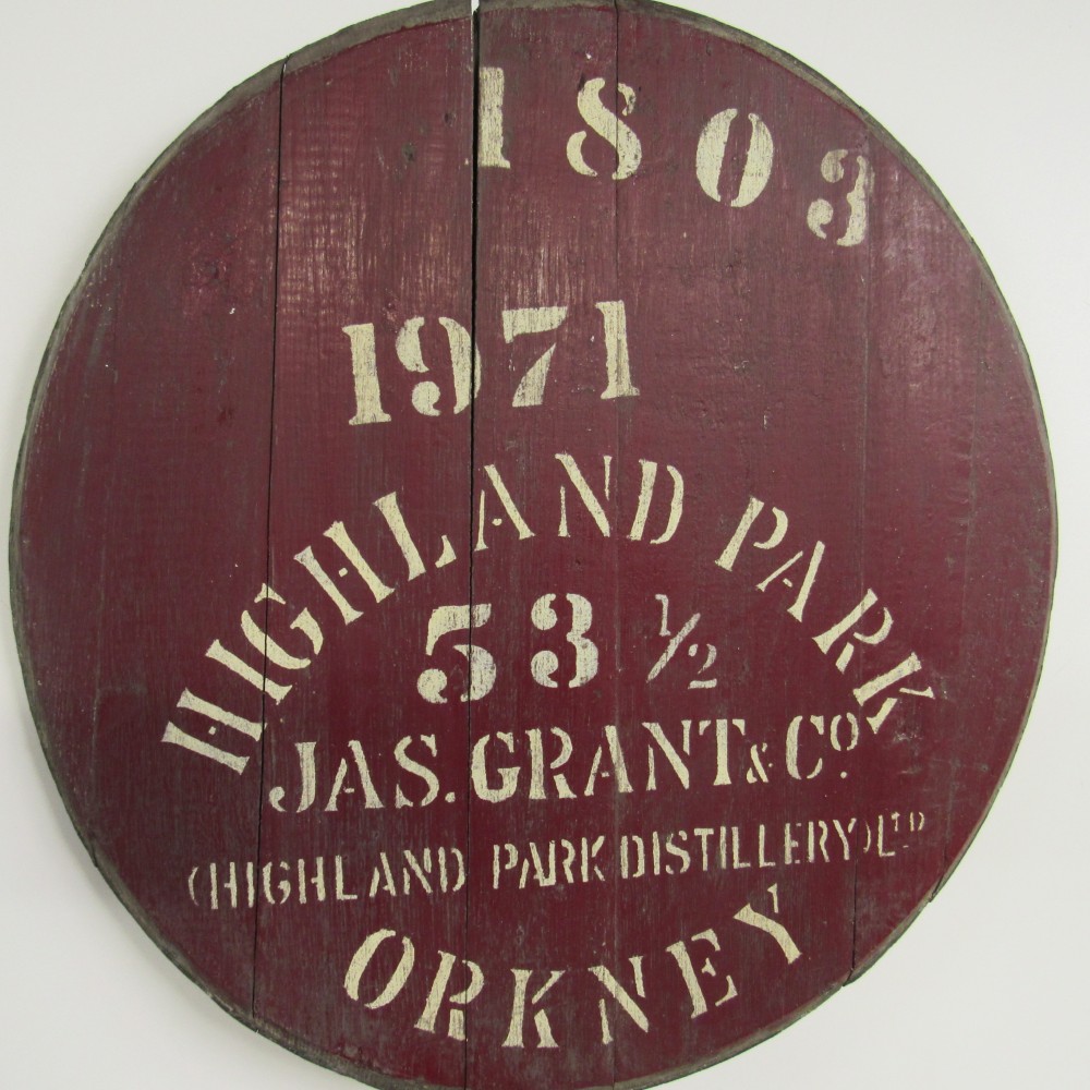 Highland Park Fassdeckel