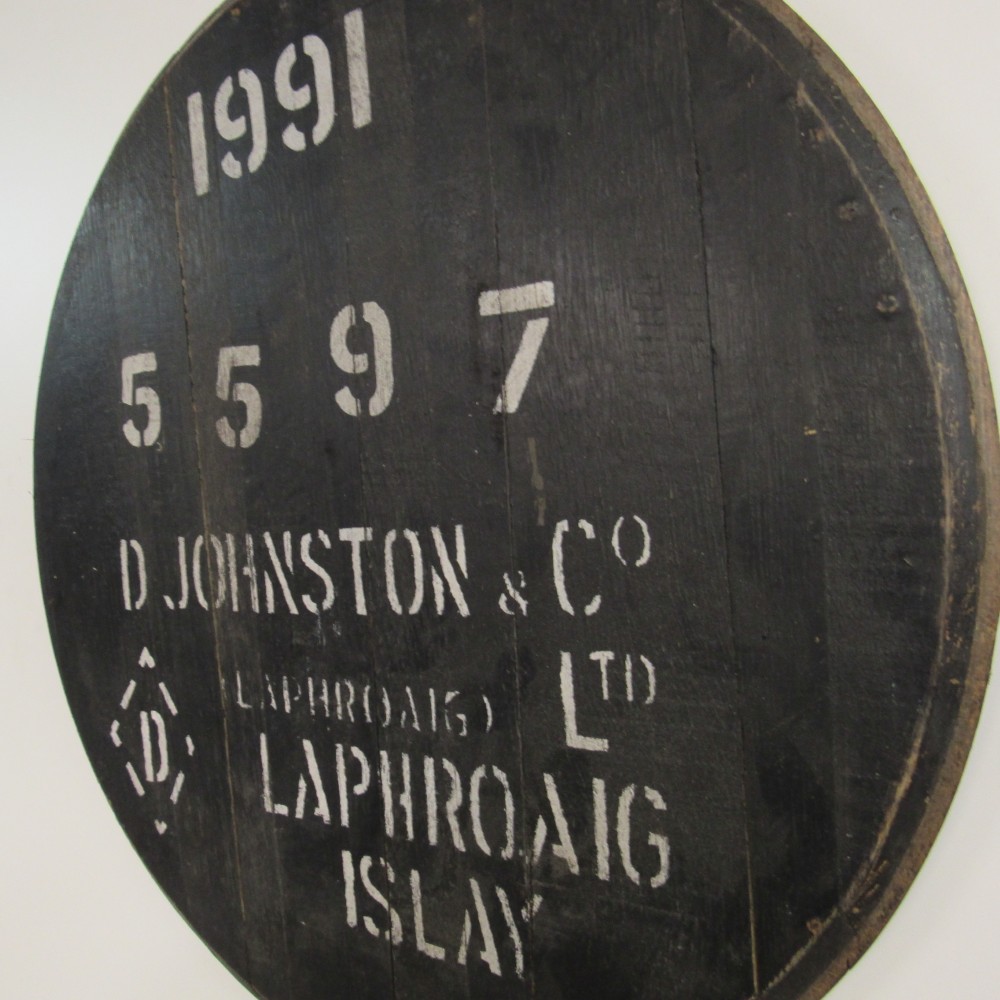 Laphroaig Fassdeckel