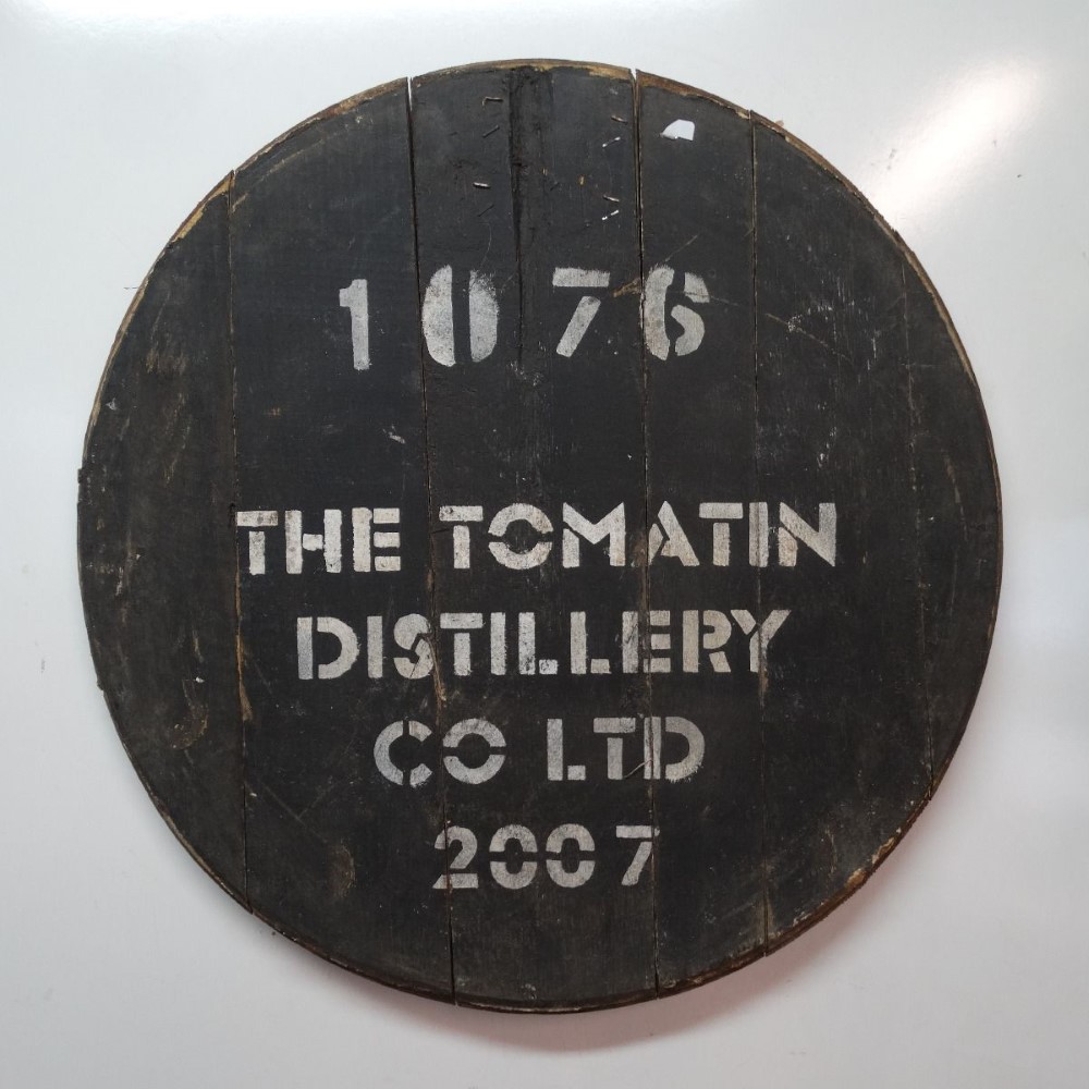 Tomatin Fassdeckel