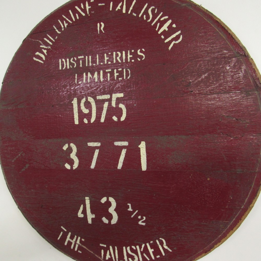 Talisker Fassdeckel