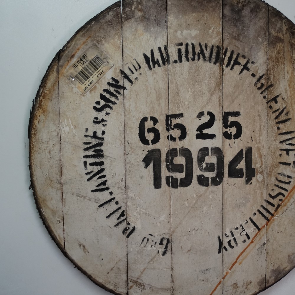 Miltonduff Fassdeckel