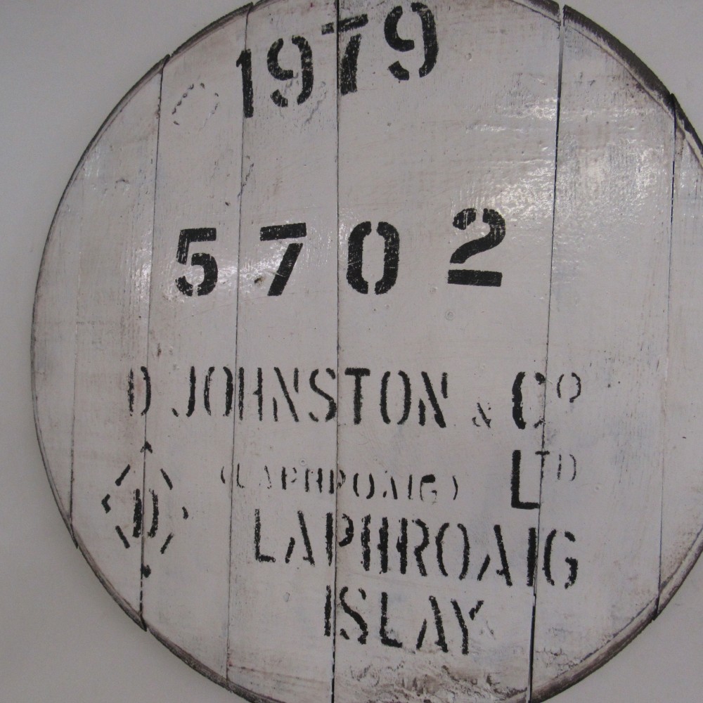 Laphroaig Fassdeckel