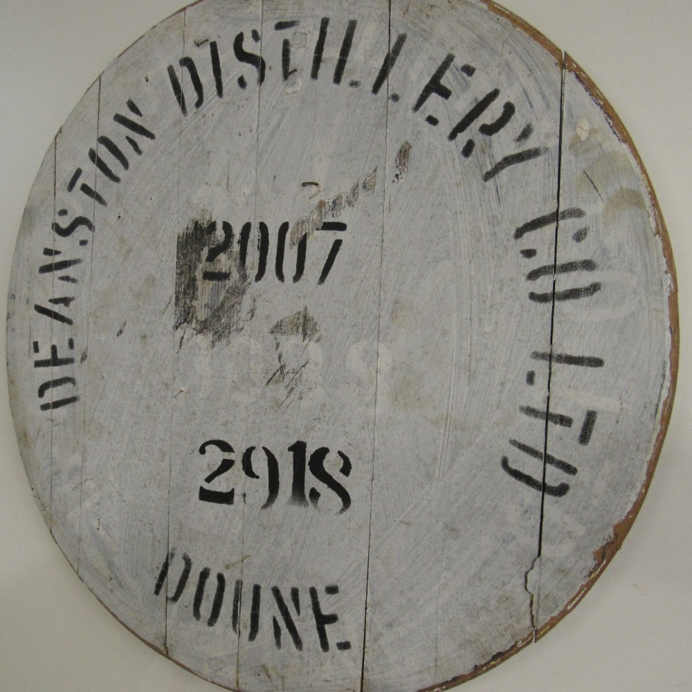 Deanston Fassdeckel