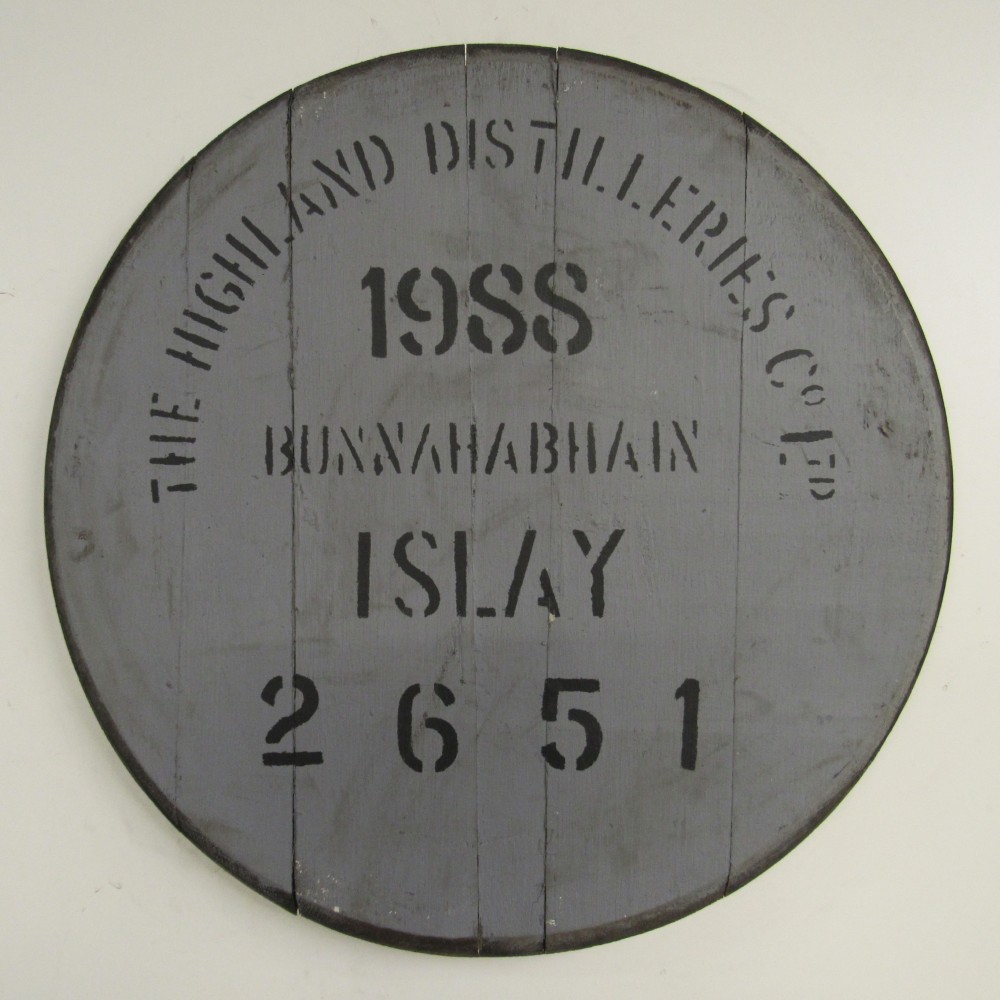 Bunnahabhain Fassdeckel