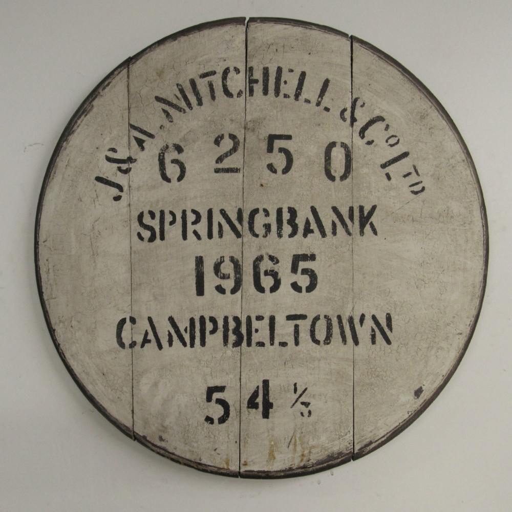 Springbank Fassdeckel