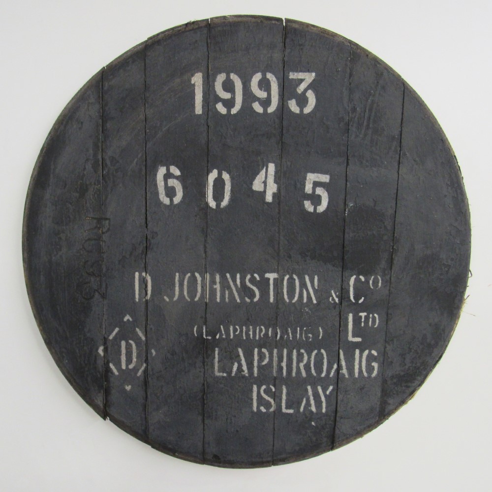 Laphroaig Fassdeckel