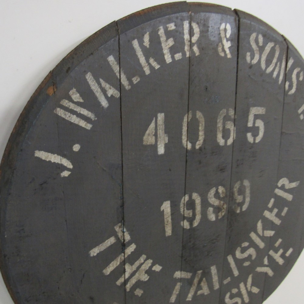 Talisker Fassdeckel