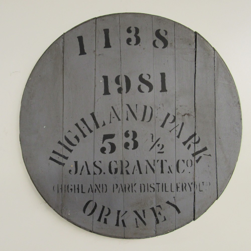 Highland Park Fassdeckel