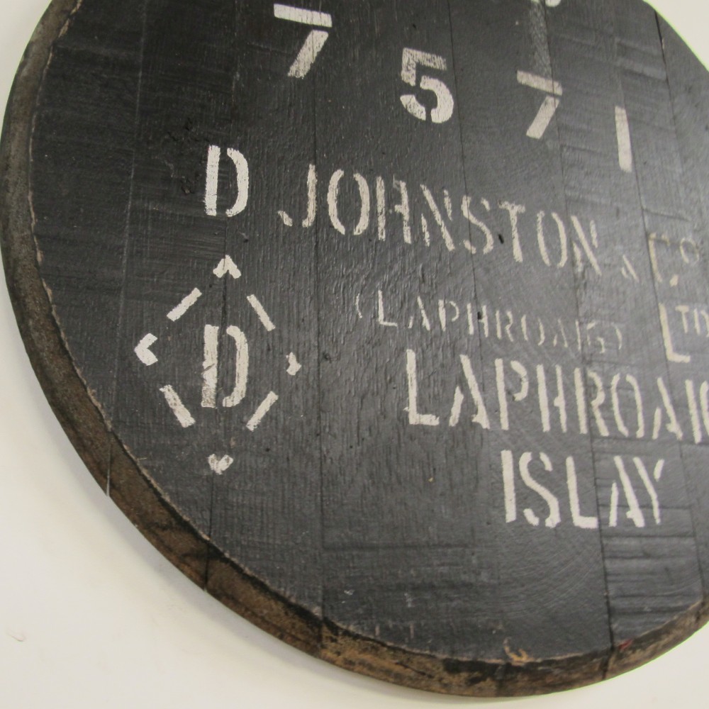 Laphroaig Fassdeckel