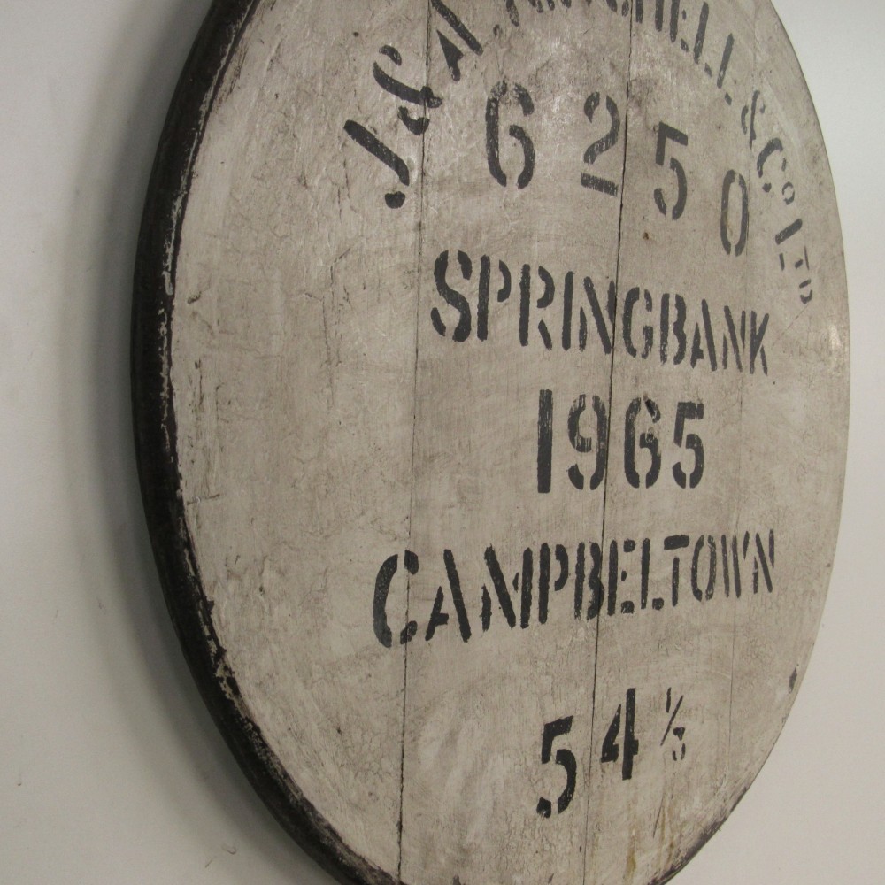 Springbank Fassdeckel